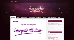 Desktop Screenshot of energetic-wisdom.co.uk